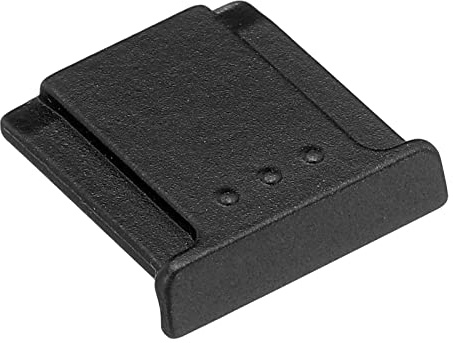 PATIKIL Universal Camera Hot Shoe Cover Cap, Hot Shoe Cap Hot Shoe Protector Zinc Alloy Suitable for Nikon for Fujifilm for Pentax DSLR/SLR Camera, Black