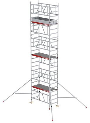 Altrex | Schnellbau-Fahrgerüst MiTOWER Plus | Fiber-Deck®-Plattform | Arbeitshöhe 7 m