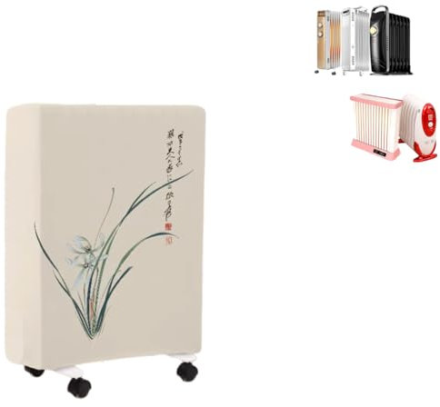 WTAIS Guardapolvo del Radiador Lleno de Aceite, Cubierta de Almacenamiento eléctrico, Antiarañazos/Impermeable, Funda de Tela elástica Protectora, Accesorios para radiadores