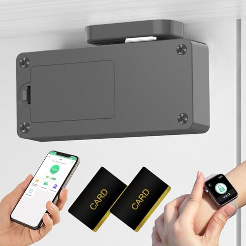 Eseesmart RFID-skåplås, Bluetooth elektroniskt barnsäkert skåp lådelås för kök sprit skåp låda skåp skåp skåp