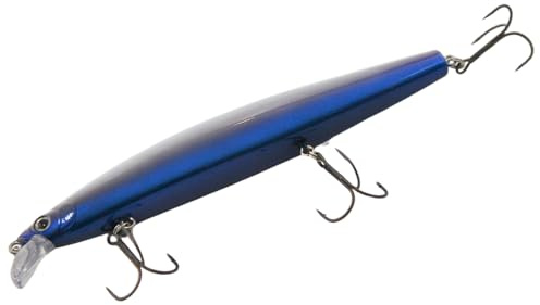 Pinki in blau, Wobbler, Zanderköder, 22g, 125mm, Kunstköder, Hardbait