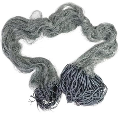 QIULKU Fischernetz,Kiemennetz 1/3-Schicht-Gussnetz Fischernetz Kleines Mesh-Fischernetz Klebriges Kiemennetz Angelgerät Fallennetz Nylonnetz Fischernetz for Fische (Color : 3 Layer Mesh 30x30mm)