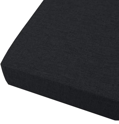 JORTUIO Bankauflage Sitzkissen Bank mit Abnehmbarem Bezug, 5CM Dicke Rutschfestes Bankkissen Outdoor, Sitzpolster Outdoor aus Schaumstoff Polster, Sitzauflage Bank für Garten, Terrasse(#5,110x45x5cm)