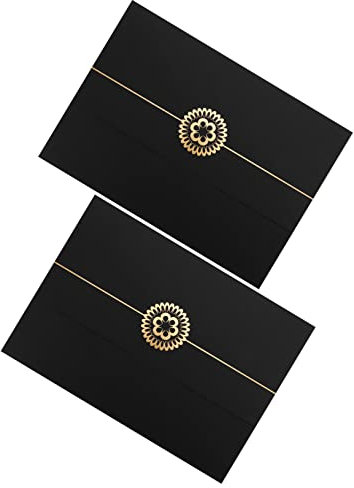 Operitacx Papier-auszeichnungshülle Zertifikat-schutzhülle 2 Stück Goldprägung Papier-zertifikat-umschlag für Dekorative Zwecke