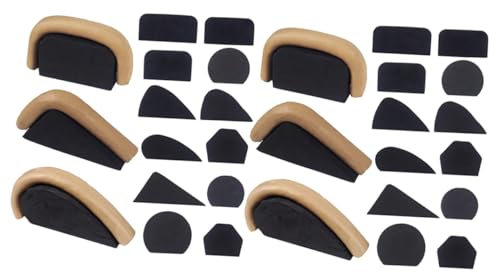 DOITOOL 24 Moldes de Eva para Asas de Tazas, Molde para Crear Manijas Diy, Herramienta Práctica para Manualidades de Arcilla