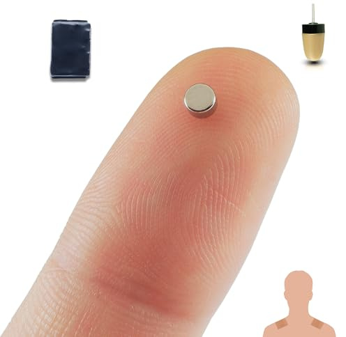 PingaOculto Oreillette Espion Bluetooth GSM Invisible Examen Mini Caché Téléphone avec Micro Bandes Adhésives - Casque sans Fil Copier (Oreillette Espion Nano Pièce GSM Bluetooth + VIP Pro Supermini)
