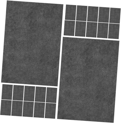 HOMSFOU 50 Stück Graphit Transferpapier Hochwertiges Kohlepapier für Zeichnen Kopieren und Nachzeichnen für Kreative Projekte und Designarbeiten
