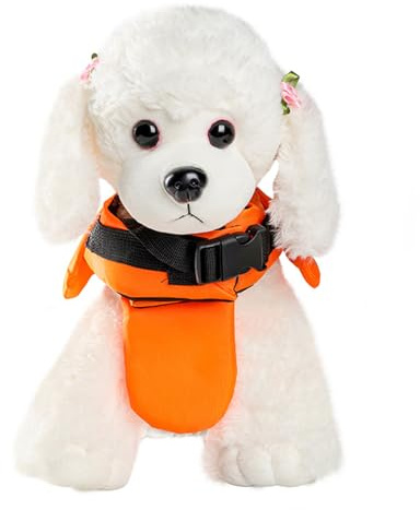 Chaleco Salvavidas para Perros,Chaleco Flotador Ajustable para Perros | Flotante Reflectante Ajustable para Rescate De Cachorros En Piscina Natación Navegación Actividades Al Aire Libre Y