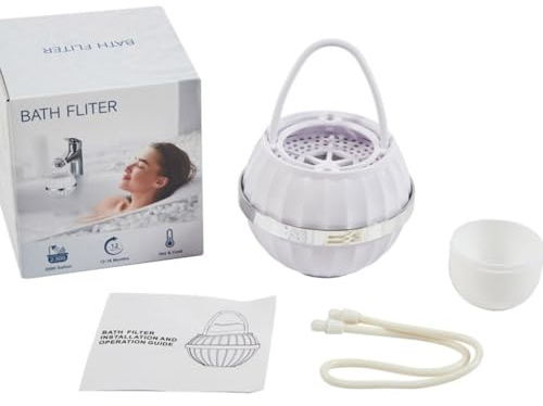 Filtro de agua para bañera, filtro de grifo colgante para ducha, grifo de bañera