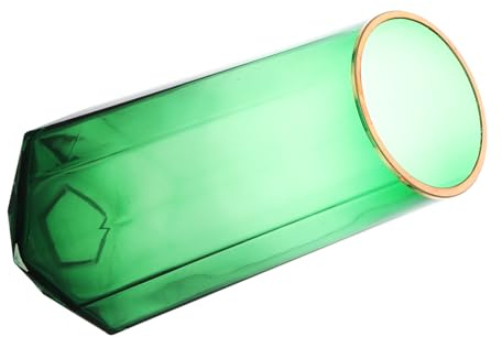 ELAYARD Blumenhalter mit Blumen Funktion Eleganter für Zuverlässiger Glasvase Minimalistische Grüne Geburtstagsfeiern und Wohnzimmer