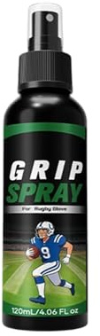 Spray Adhérence Football | 120ml Colle Anti-Dérapante Longue Durée | Spray Collant pour Gants de Football | pour Jeunes en Hiver, de But, Terrains Intérieurs, Matchs Compétitifs, Baseball, Ten