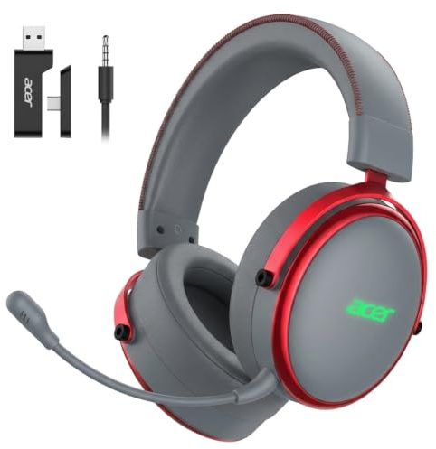 Acer Gaming Headset with Aluminum Frame for PS5, PS4, Switch - Black