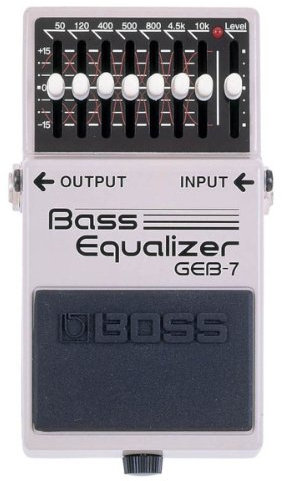 BOSS Geb-7 7-Band Bass Eq Pedal