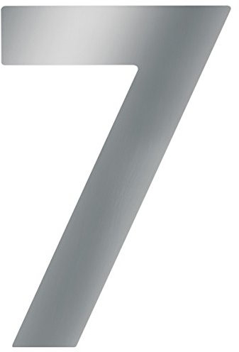 Maestro numero civico acciaio inossidabile ✓ 3d design ✓ buona Leggibilità ✓ individuali combinazioni | iscrizione | Marcatura | porta di casa | Casa Parete | cancello da giardino, 424067