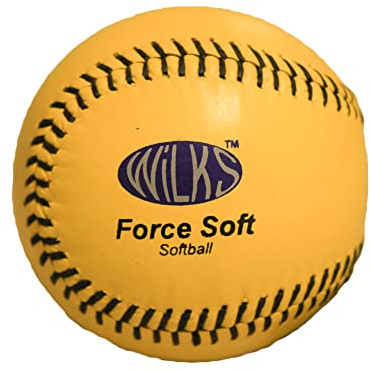 Wilks Kid's Force üben Softball, Leder, 11,5 cm, Gelb