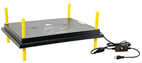 VOSS.farming Plaque chauffante pour Poussins Comfort 40 x 50 cm, 46 Watts avec régulateur de température