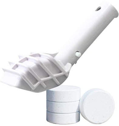 well2wellness® Chlordosierer Handdosierer für Chlortabletten und Multitabs (022512)