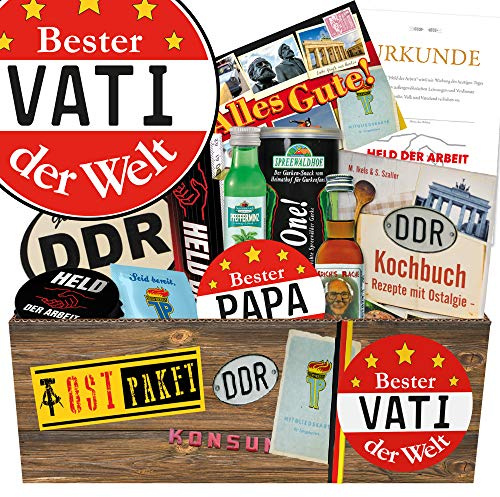 DDR Geschenke für Vatis/Männer Paket DDR/cooles Geburtstagsgeschenk