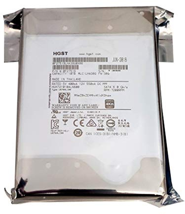 HGST 10TB HUH721010ALN600 7200 SATA 6Gb/s 3.5 Hard Drive 0F27519