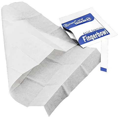 RF1MB AmerCareRoyal Fingerbowl Moist Towelette 1000 per case