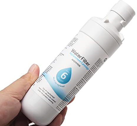 Ricambio LT1000P Filtro Acqua Frigorifero con Elemento Filtro, Compatibile con Kenmore 9980, Adatto per Frigoriferi Porta Francese e fianco a fianco (Bianco - 1 pezzo)