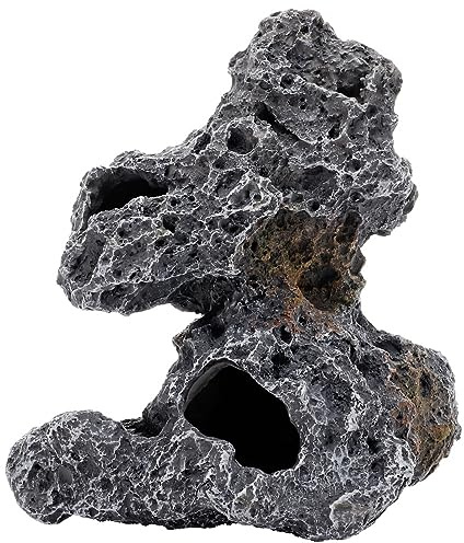 Hobby Cavity Stone Dark 2, 19 x 15 x 20 cm, Dekoration für Aquarien