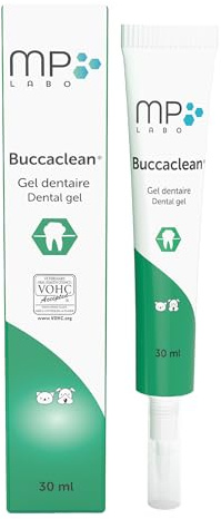 MP Labo Buccaclean® Gel 30 ML - tandgel för en hälsosam mun och lugnat tandkött - hund och katt