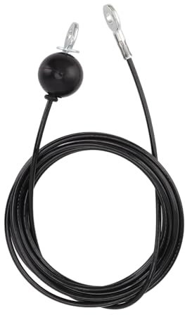 ZAWELIYO Fitness Puleggia Cavo Corda di Acciaio Attrezzature da Palestra di Casa per Tricipiti Bicipiti Schiena Deltoide Allenamento (4m / 13.1ft)