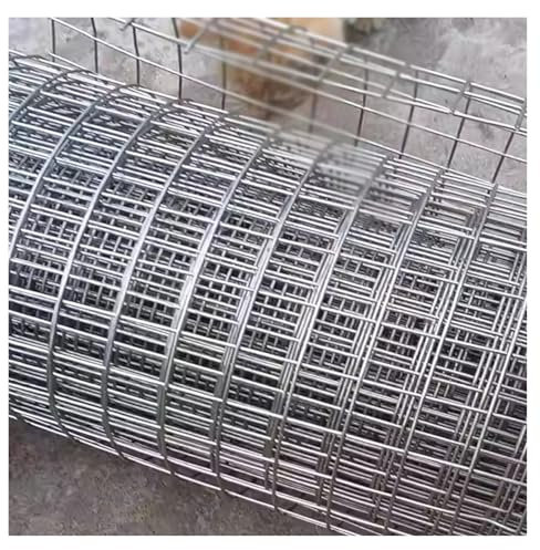 DTVEW 304 Drahtgitter Metallgitter, Kabelgeflecht-Vogelgarten, 30mm/1,5mm Sicherheitsnetze für Geländer, Gartenzaun(0.5x4m)