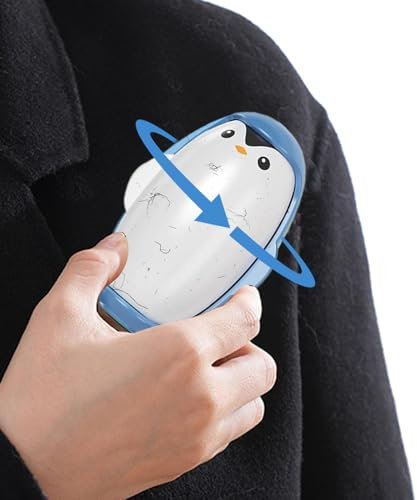 Neamou Shape Lint Roller Ball | Shape Portable Lint Ball Remover for Travel | Dog Cat Hair Remover, Extra Sticky Pet Hair Removal Tool for Clothes