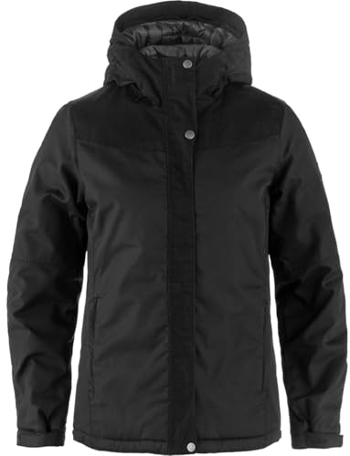Fjällräven Dam Stina vadderad jacka W, svart, XXL, svart, XXL