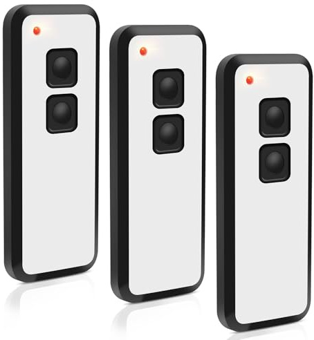 Mando a distancia para puerta de garaje Novotron 522, 524, 502 MAX43-2, 512 Mix 43-2, 433,92 MHz (2 canales, 3 unidades)