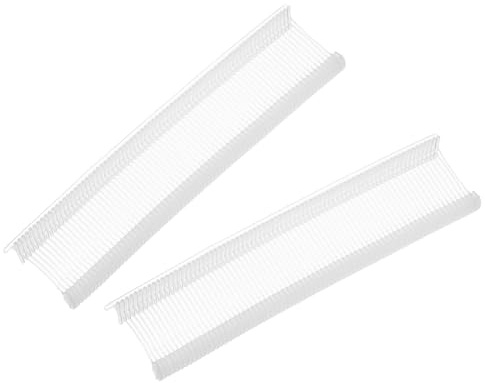 QUARKZMAN 2000 Stück Heftfäden Standard für Etikettierpistole, 15mm Tags for Tagging aus Kunststoff für Kleidung Etikettierung und Textil Karton Tag, Transparent