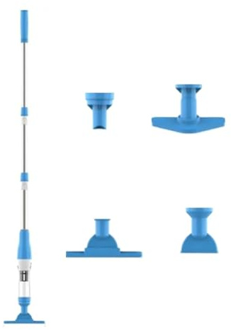 ZGJIAJU Pool Hoover Efficient Cordless Pool Vacuum Rechargeable Handheld Cleaner For Spas Hot Tubs Cleaning Kit Clean Bottoms For Pool Filter