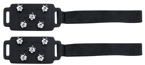 -Klammern: -Stollen, Zugausrüstung mit Nieten, Zubehör für Schuhe, rutschfeste Schuhe zum Gehen, Flexible Nägel für Schuhe, verstellbar, für Outdoor, Wandern, Skala