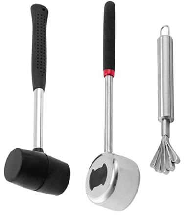 Ouvre-noix de coco, kit pour couper les écorces de fruits | Tranchoir en acier inoxydable en noix de coco | pour cuisine, pique-nique, camping, vacances et comptoirs commerciaux