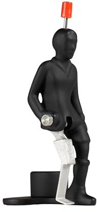 TIPP-KICK Pro-Kicker Loop I Joueur Original pour Petits et Grands I Plaisir de Jeu avec la Figurine de Football I Accessoires I Noir