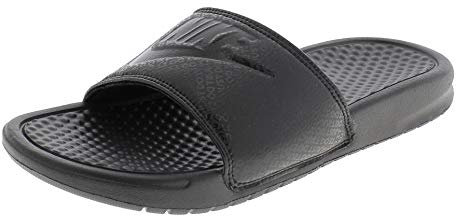 Nike Benassi Just Do It, Men's Athletic Sandal, Black (Black), 9 UK (44 EU)