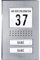 m-e modern-electronics ADV-120.1 EG Interphone de porte filaire pour extérieur 2 maisons familiales