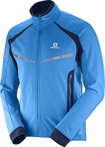 Salomon R Warm Softshell Jkt M Snow Skibekleidung, Herren, Rs Warm Softshell Jkt M, Hawaiian, XX-Large
