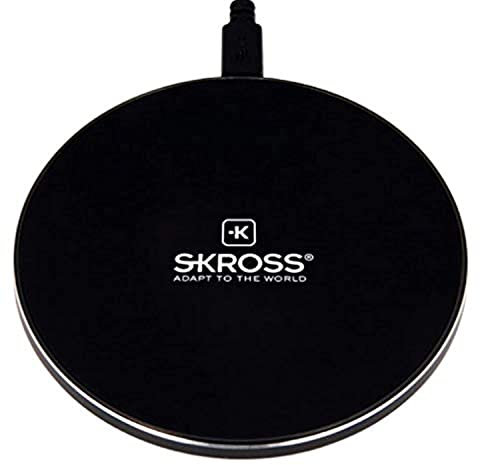 SKROSS Wireless Charger 10, Schwarz - bequemes, drahtloses Laden für Qi-fähige Geräte 1026343516