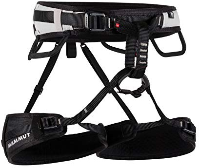 Mammut Ophir 3 Slide | Klettergurt für Herren, Absturzsicherung, Ausrüstung für Bergsteiger | Black-Marble, XL