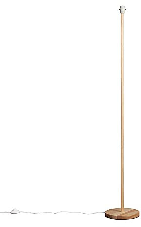 MiniSun | Modern Scandi Floor Lamp Base in a Light Wooden Finish | Floor Lamps & Torchieres, Home Décor & Improvement Essential
