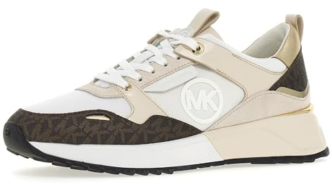 Michael Kors 43F1THFS1B-085 THEO TRAINER Donna, OPTIC WHITE EU 41