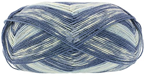Lana Grossa MEILENWEIT 100g Denim Mix Blue 4605