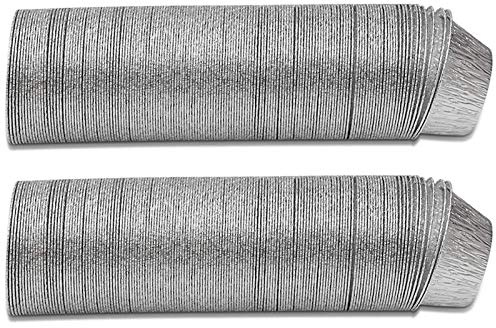 Doumneou Lot de 150 ramequins jetables en aluminium argenté pour de nombreuses occasions