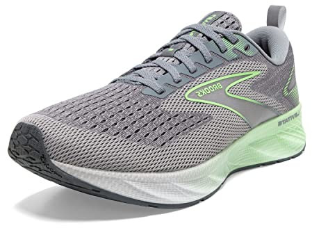 Brooks Levitate 6, Sneaker Uomo, Primer Grey/Neon Green, 44 EU