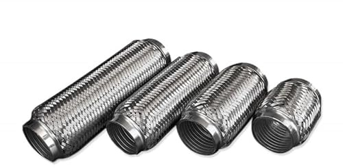 Tubo Flessibile Universale Tubo Flessibile di Scarico Universale per uso Auto per Sistema di Marmitta di Scarico 70 mm Lunghezza Diametro: 150 mm