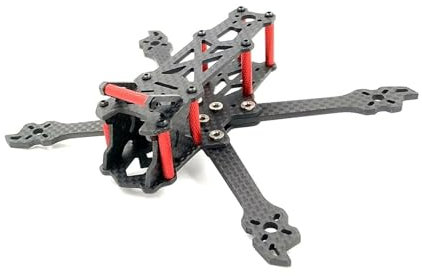ZEMNLO Rahmensatz RC Drone FPV Racing 1306 1407 F3 F4 Runcam FOXEER CADDX.US Micro Series 3030 3045 F7 Quadrocopter-Rahmenarme (Size : 4MM Frame kit)