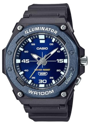 Casio Men Digital Quartz Watch with Resin Strap MW-620H-2AV